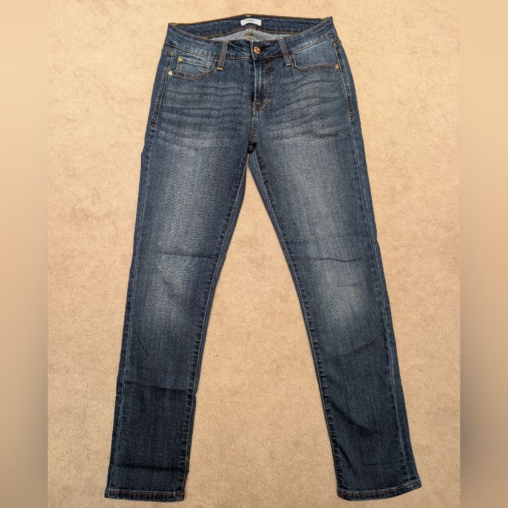 Kensie Dark Blue Straight Leg Jeans